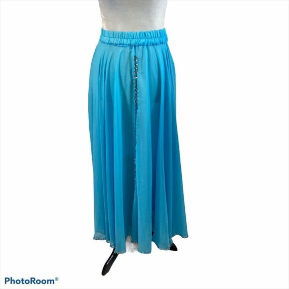 One of a Kind Sheer Belly Dancing Skirt One Size‎ - Picture 3 of 13